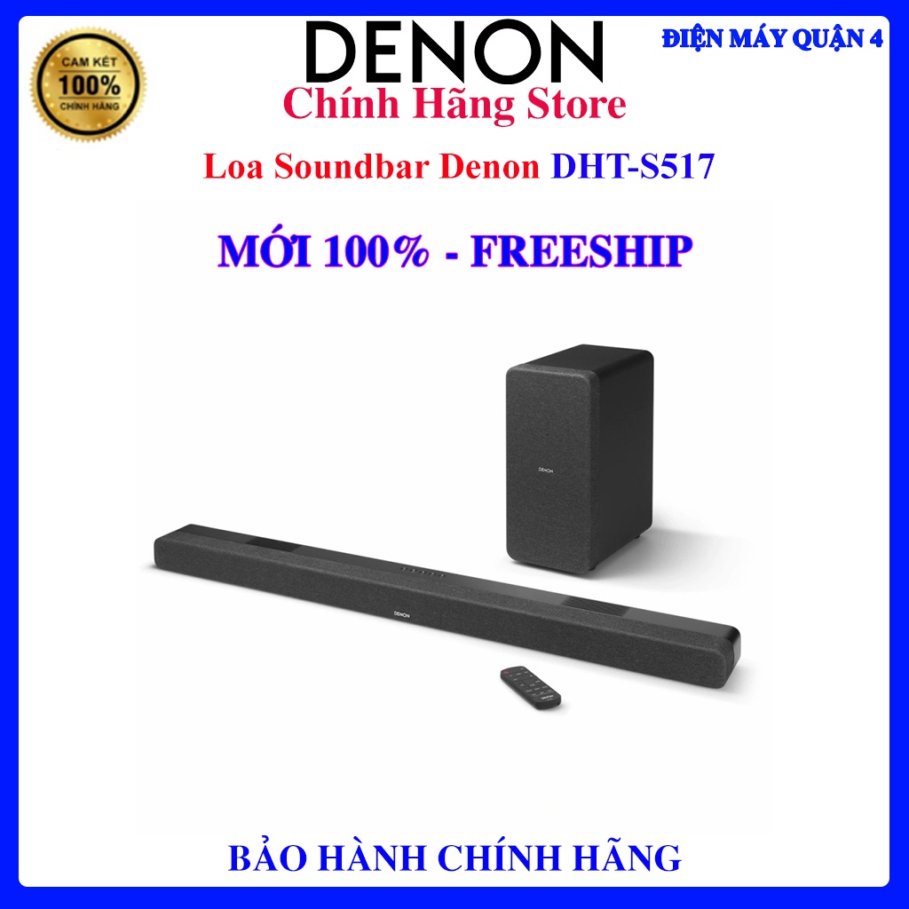 Loa Soundbar Denon DHT-S517 - Hàng chính hãng