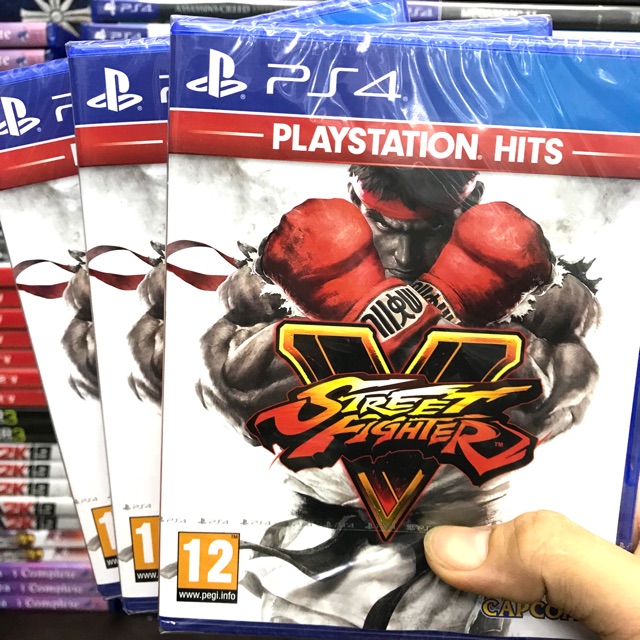 Đĩa Game PS4: Street Fighter V