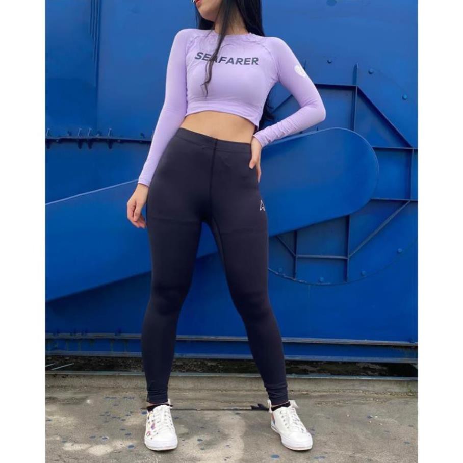 Áo bơi dài tay dáng croptop Seafarer Hàn Quốc nhiều màu [ẢNH THẬT] Vải co giãn, nhanh khô, giữ nhiệt cực tốt  ྇ '  ཾ ་ | BigBuy360 - bigbuy360.vn