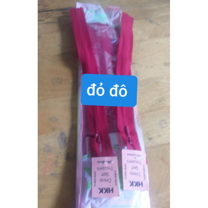 12 sợi dây kéo giọt nước Hkk  dài 25-40-50-60