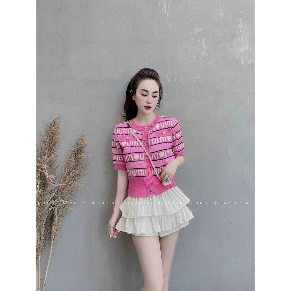 Chân váy xếp ly 2 Tầng có quần trong có 3 size
