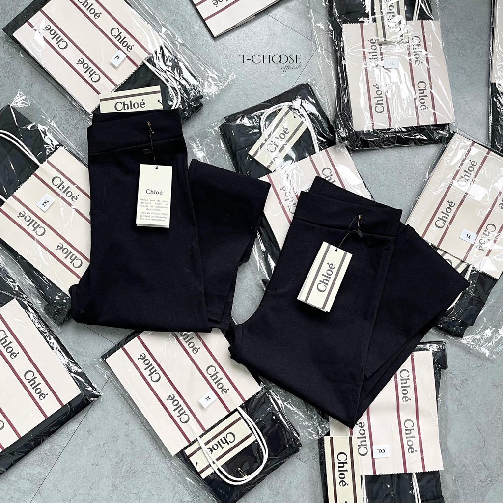 Quần legging Chloe' nữ, co giãn tốt, legging dáng dài - HLSTORE