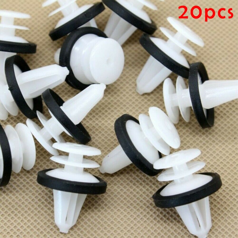 【Best Price】Trim Panel Clips Car Retainers W713297-S300 With Sealer 20 Pcs For Ford—Brand New and High Quality
