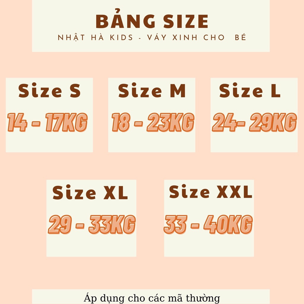 Váy bé gái A11 trắng size đại từ 12 - 43kg phù hợp cho bé đi chơi đi học