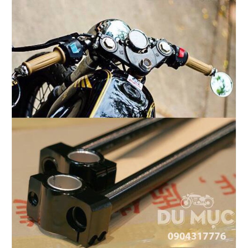 ghi đông clip-on độ cafe racer