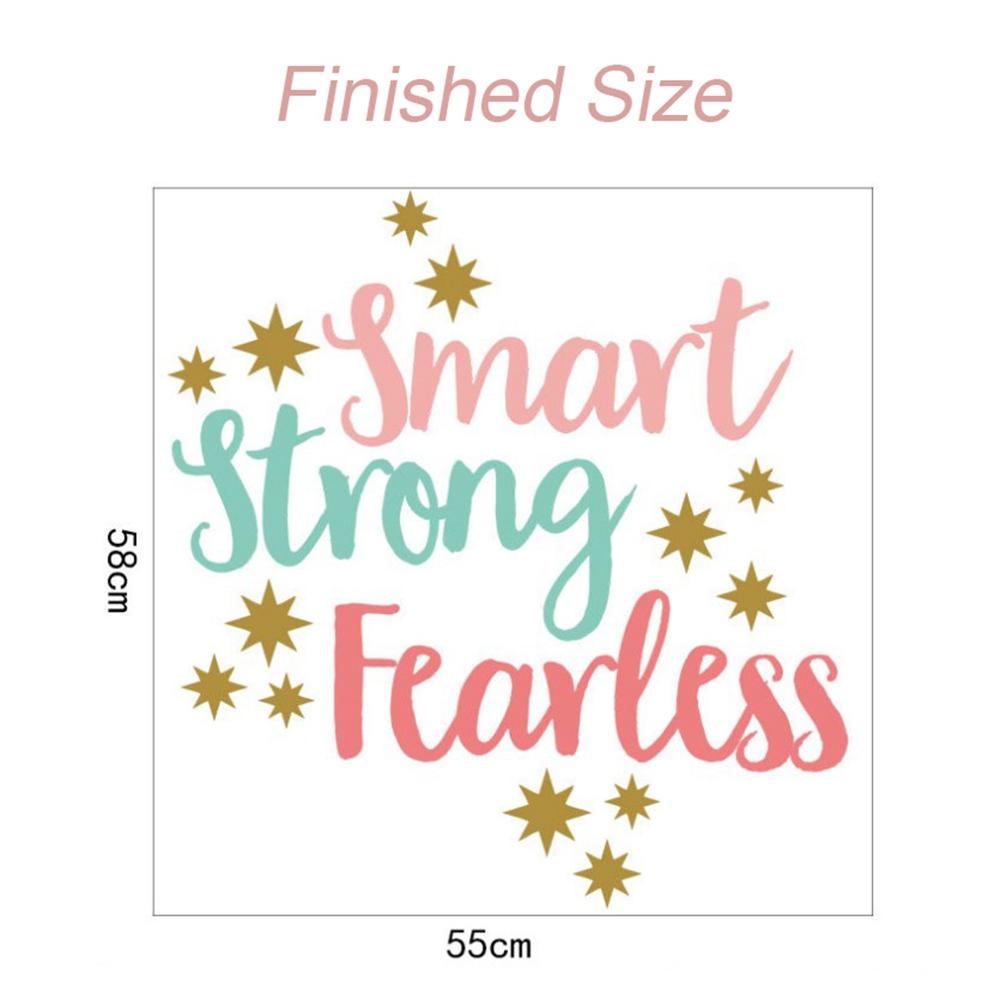 1 / 3 Nhãn Dán Tường Trang Trí Phòng Trẻ Em In Câu Nói Truyền Cảm Hứng