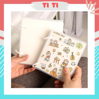 Album ảnh 6x9, 7x10 đựng được 100 ảnh bìa nhụa mờ