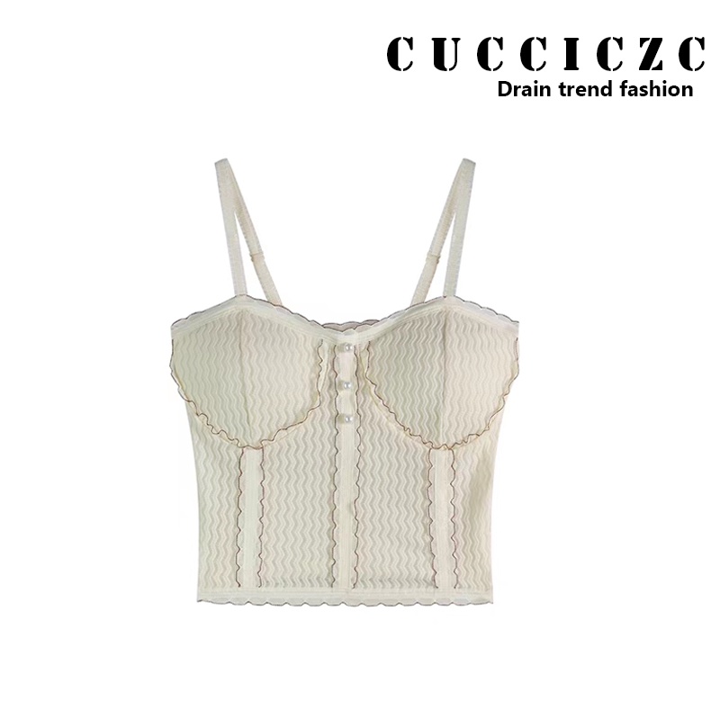 áo 2 dây có mút ngực áo hai dây croptop phối ren có mút đệm ngực thời trang mùa hè quyến rũ cho nữ