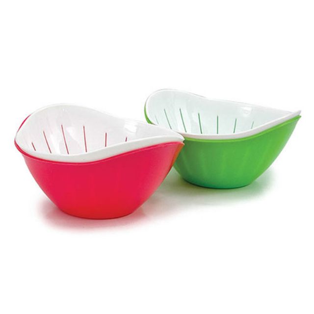 Bộ rỗ đôi Oval (1 thau hứng nước + 1 rỗ)
