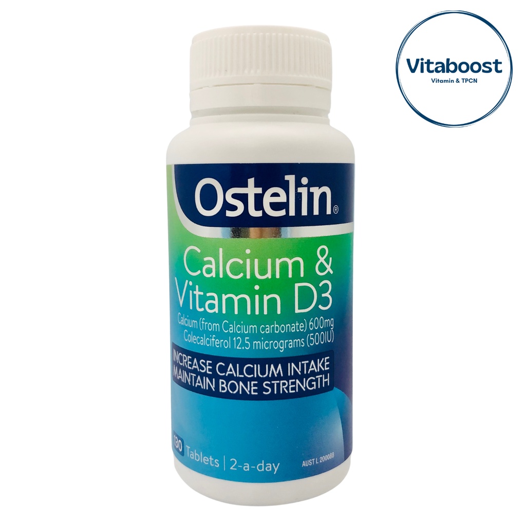 Viên uống bổ sung canxi ostelin chính hãng Úc