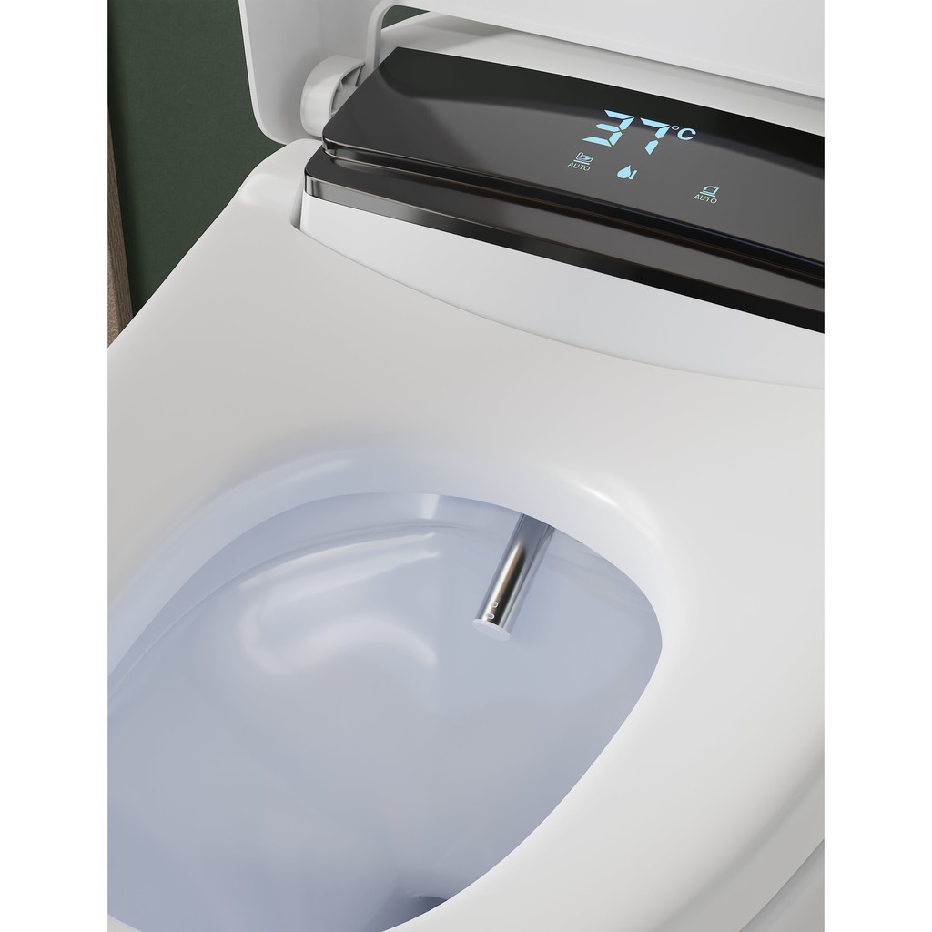 Bồn cầu thông minh tự động bệt thông minh Thiết Bị Vệ Sinh Cao Cấp BELLUX smart intelligent toilet