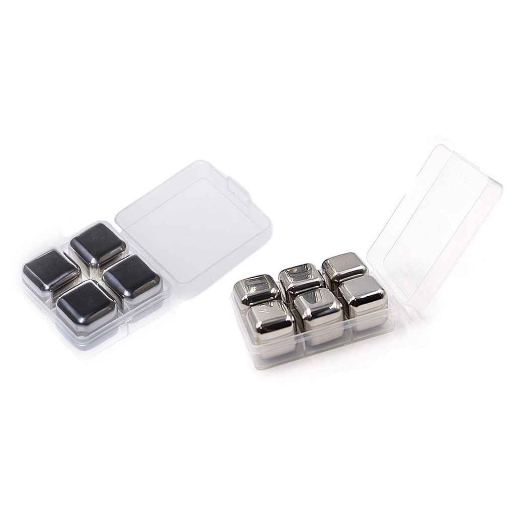 [GIẢM GIÁ SỐC]- Đá Lạnh Inox Không Tan Cooling Cubes 8 Viên HÀNG CAO CẤP -[shop uy tín]