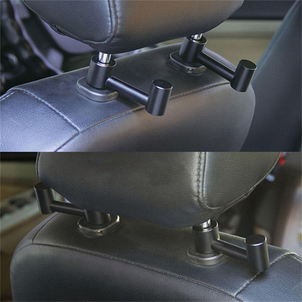 Giá Đỡ Điện Thoại Bằng Hợp Kim Nhôm Có Móc Gắn Ghế Sau Xe Hơi