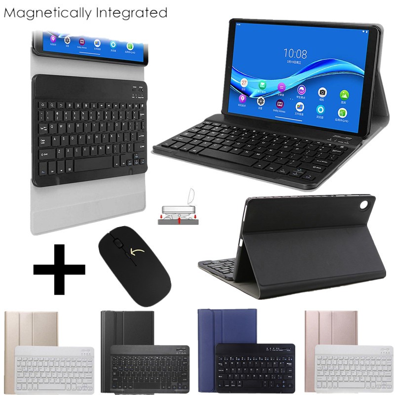 Bao Da Kèm Bàn Phím Không Dây Cho Lenovo Tab M10 Fhd Plus (2Nd Gen) Tb-X606F / Tb-X606X 10.3 Inch | WebRaoVat - webraovat.net.vn