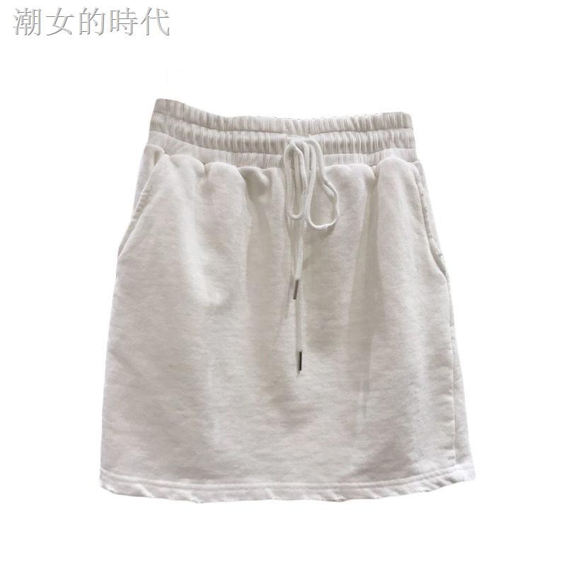 Chân Váy Thể Thao Lưng Cao Phối Dây Rút Co Giãn Tốt Màu Sắc Thời Trang Mùa Hè Hàn Quốc Cho Nữ | BigBuy360 - bigbuy360.vn