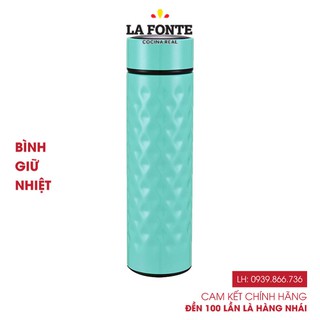Bình giữ nhiệt la fonte 500ml màu xanh ngọc - 180718