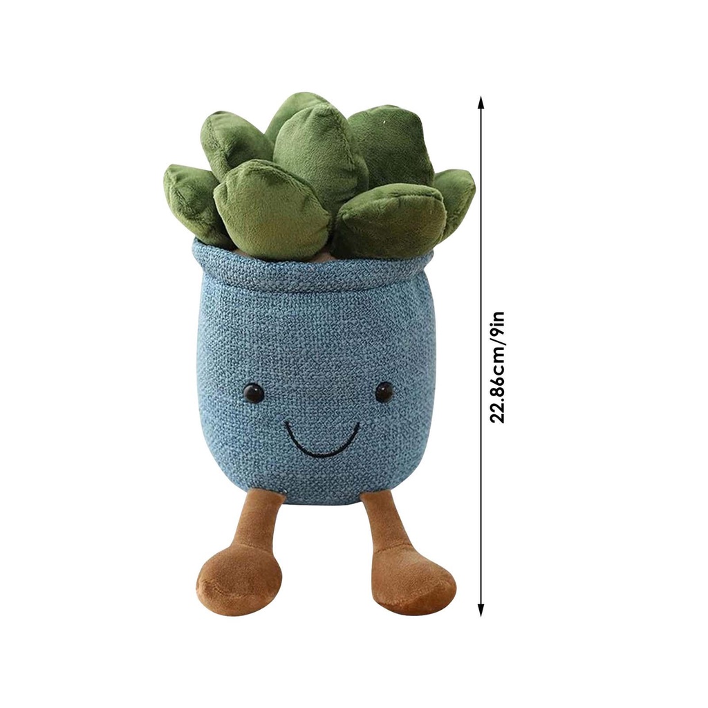 Sen Đá Nhồi Bông Mềm Mại Dễ Thương Dùng Trang Trí