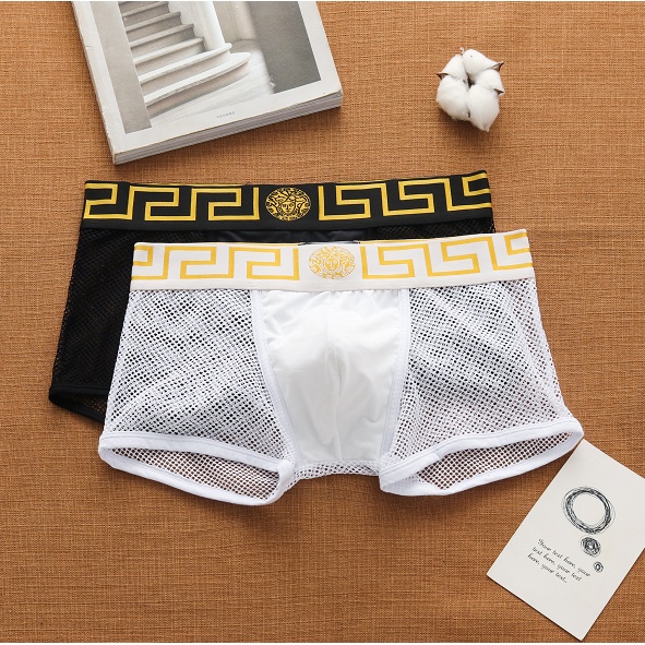 Quần lót nam boxer lưới thoáng khí