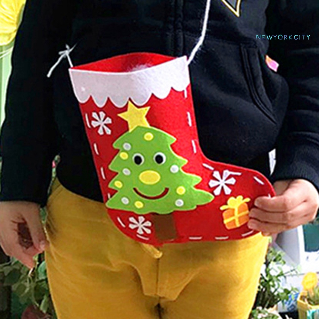 Vớ Thủ Công Mỹ Nghệ Nhận Thức Về Giáng Sinh DIY