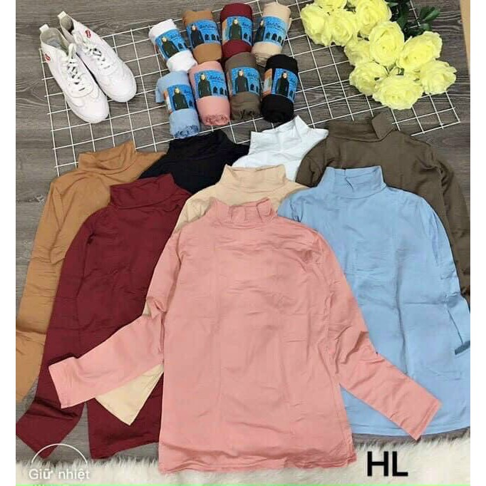 [FREESHIP] Áo nữ giữ nhiệt lót nỉ