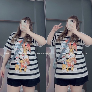 Set bộ thỏ kẻ - múp bigsize 60-100kg