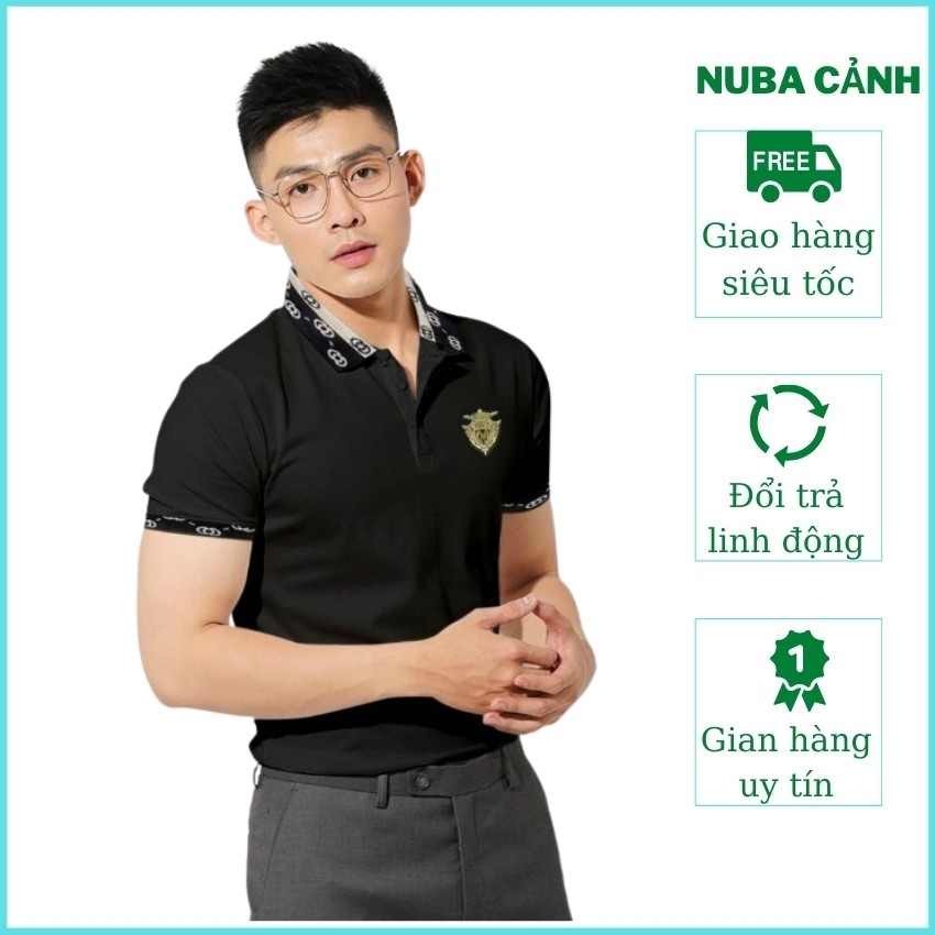 Áo thun nam nữ cổ bẻ cao cấp, ao phông chất vải polo, thấm hút mồ hôi 103 TAKA