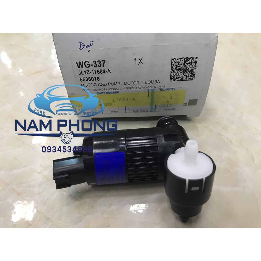 Mô tơ phun nước rửa kính Ecosports 18 - JL1Z17664A / DV6117664AA