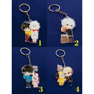 [BTS] Móc khóa Chibi BTS & BT21 - RJ, CHIMMY, COOKY, MANG, SHOOKY, KOYA, TATA