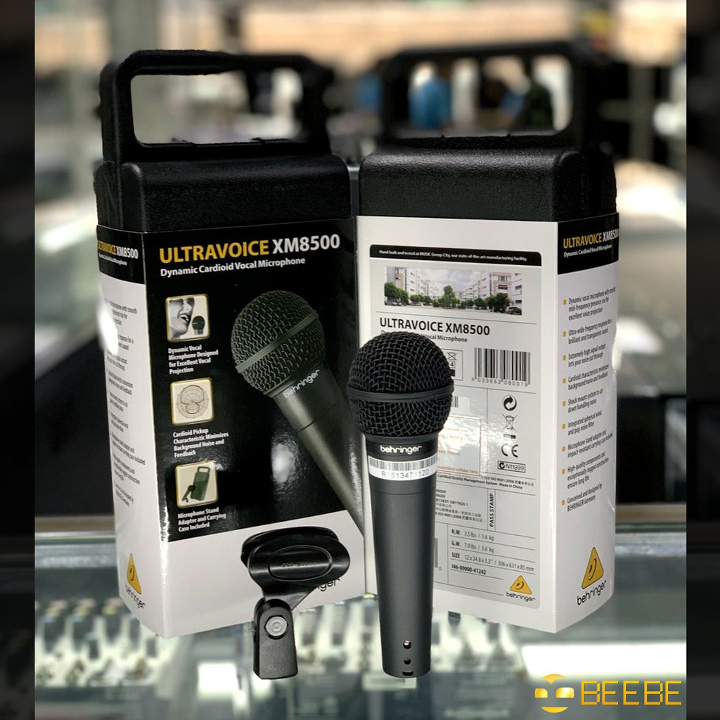Behringer XM8500 - Micro Cao Cấp Cho Sân Khấu, Thu Âm và Hát Karaoke