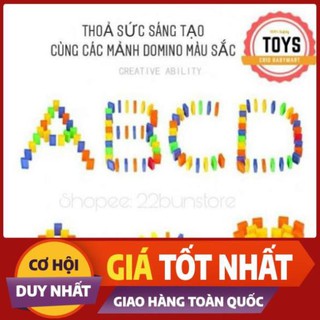 HN1210  Tàu hoả domino cho bé
