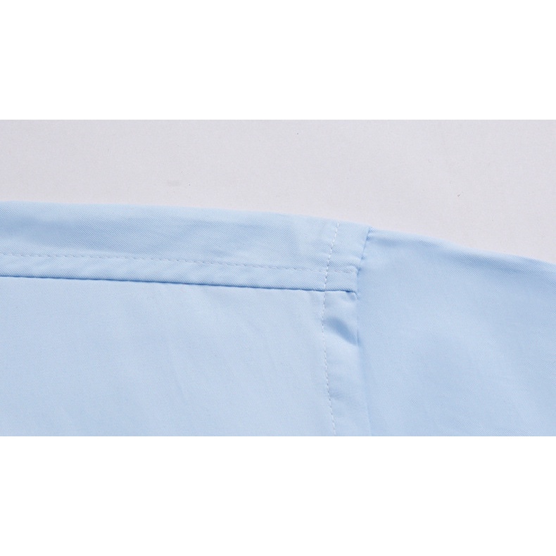 Áo sơ mi nam dài tay công sở cao cấp vải lụa xuất khẩu mềm mát co giãn nhẹ