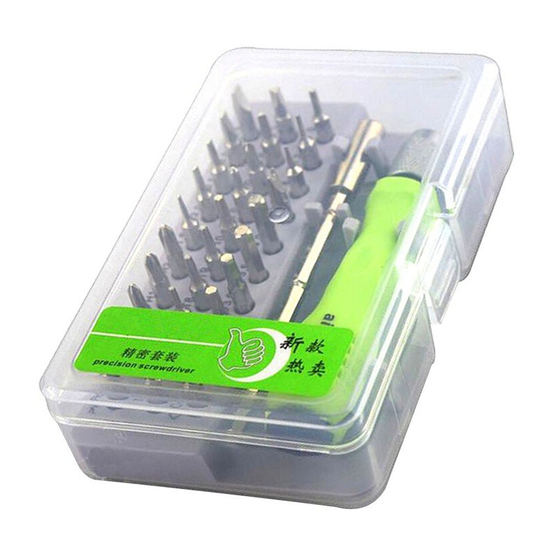 Bộ tô vít đa năng dùng cho laptop,điện thoại,kính mắt và các chi tiết máy nhỏ...32 món