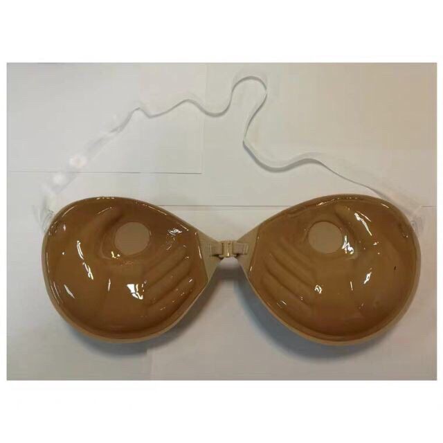 Áo dán cài ngực trước tạo khe cókèm dây trong hư