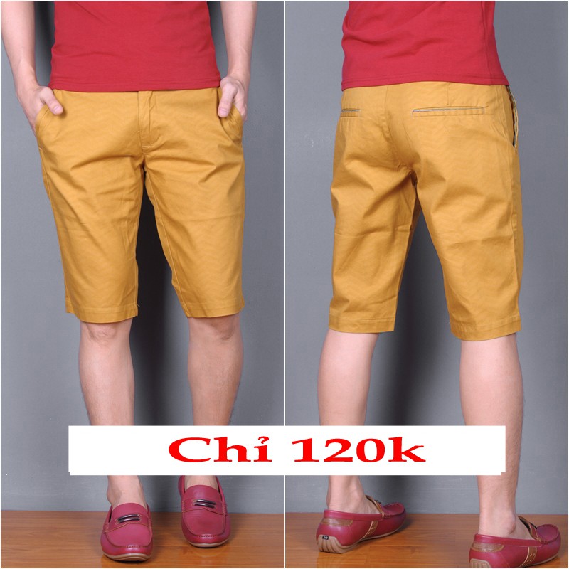 &lt;FREE SHIP&gt; QUẦN SHORT KAKI CO GIẢN, FORM CỰC NET