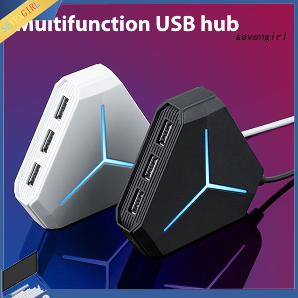 Bộ Chia Cổng Usb 2.0 Aux Tf 1m Cho Máy Tính