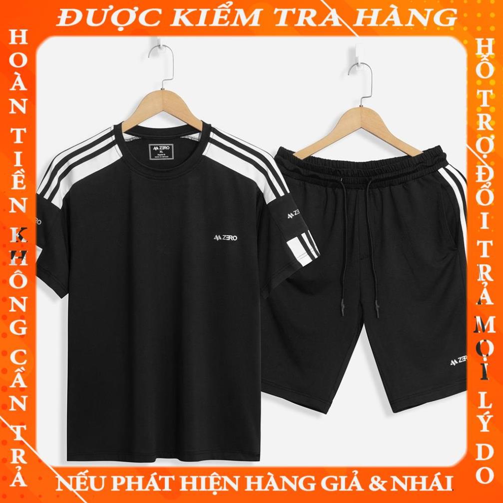 Bộ Quần Áo Nam Thể Thao Viền Tay Cao Cấp thời Trang ZERO qdung