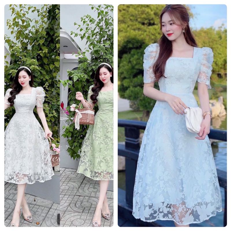 Váy Đầm Dự Tiệc Tiểu Thư Sang Trọng Hàng Cao Cấp.