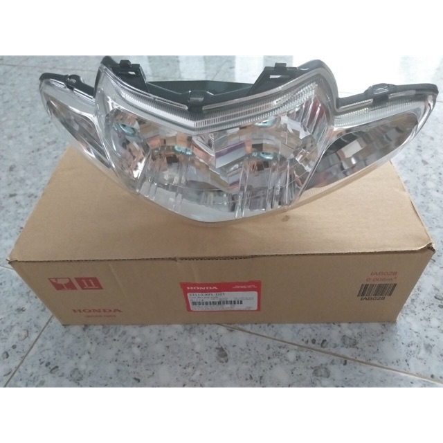 Choá đèn wave 2 bóng honda chính hãng