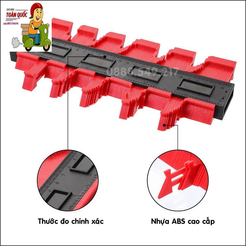 Thước sao chép hình dạng ❤️FREESHIP❤️ Thước lấy dấu gạch - Thước cân sen thước đo góc đa năng