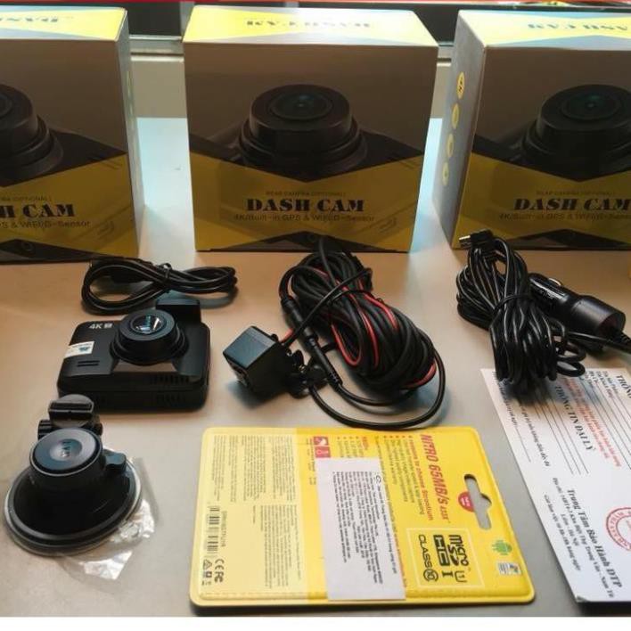Camera hành trình DashCam W8 4K Wifi . | BigBuy360 - bigbuy360.vn