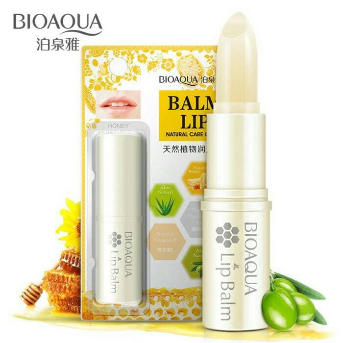 (hàng Mới Về) Son Dưỡng Môi Chiết Xuất Mật Ong Tự Nhiên Bioaqua