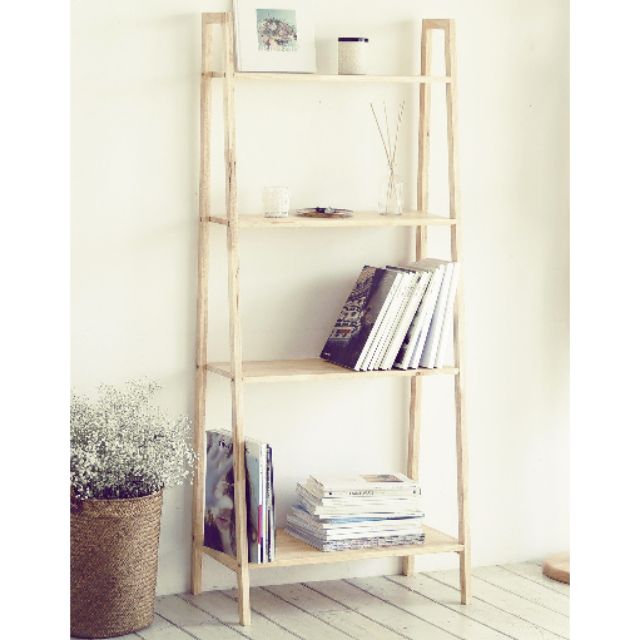 Kệ sách 4 tầng korean style - kệ 4 tầng đa năng- kệ 4 tầng trang trí