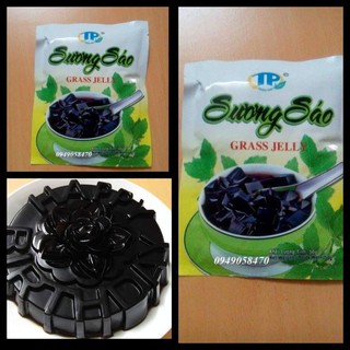 1 gói bột sương sáo đen Thuận Phát 50g kèm dầu chuối hàng chuẩn