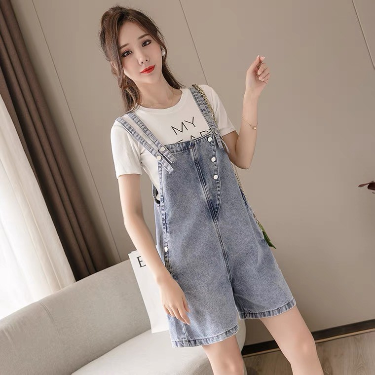 Yếm short nữ co dãn king168 , yếm nữ co dãn nhẹ thoải mái trẻ trung DC08