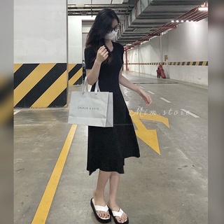 Váy body xuông dáng xoè