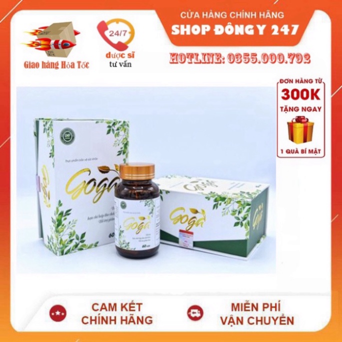 ✅[CHÍNH HÃNG] Viên uống giảm cân GOGA  [Freeship] ❤️- 100% từ Thảo Dược Tự Nhiên, Giúp Giảm Cân An Toàn Tại Nhà
