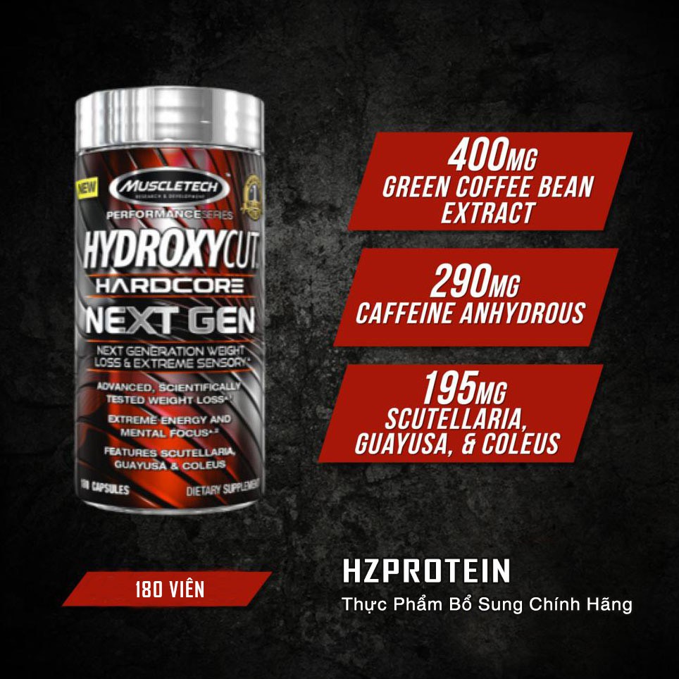 HYDROXYCUT NEXTGEN - HỖ TRỢ GIẢM MỠ, SIẾT CƠ | BigBuy360 - bigbuy360.vn