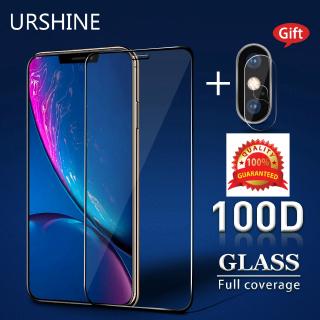 Kính cường lực 100D chống vân tay bảo vệ toàn màn hình dành cho iPhone X XS MAX XR 6 7 8 6S Plus
