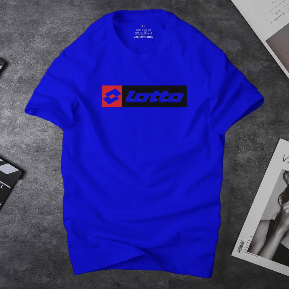 Áo thun nam đẹp Lotto thời trang cá tính, vải thun cotton 4 chiều thoáng mát | ursport