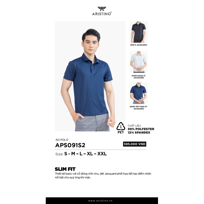 Áo polo nam Aristino APS091S2